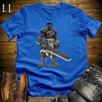 African Gladiator Barbarian Softstyle Tee Royal | African Warrior Tee