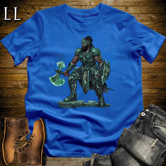 African Emerald Warrior Softstyle Tee - Royal