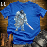 African Diamond Armor King Softstyle Tee Royal Blue | African Royal Warrior