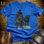 African Black Panther Assassin Softstyle Tee Royal | African Warrior Tee