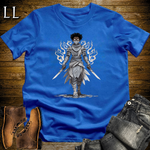 African Wind Walker Assassin Softstyle Tee Royal | African Warrior Tee
