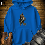 African Axe Warrior King Royal Blue | Tribal Hoodie