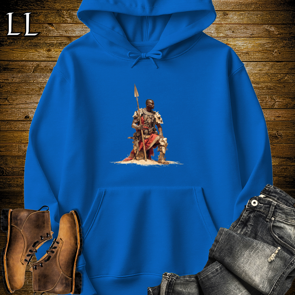African Desert Spearmaster Hooded Sweatshirt - Royal