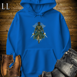 African Sage Assassin Hooded Sweatshirt Royal | African Warrior Hoodie