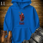 Esu African God Hooded Sweatshirt Royal Blue | Crossroads Mystical Hoodie