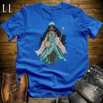 African 16 Bit Water Queen Royal Blue | African Queen Tee