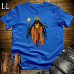 African 16 Bit Sun Queen Royal Blue | African Queen Tee