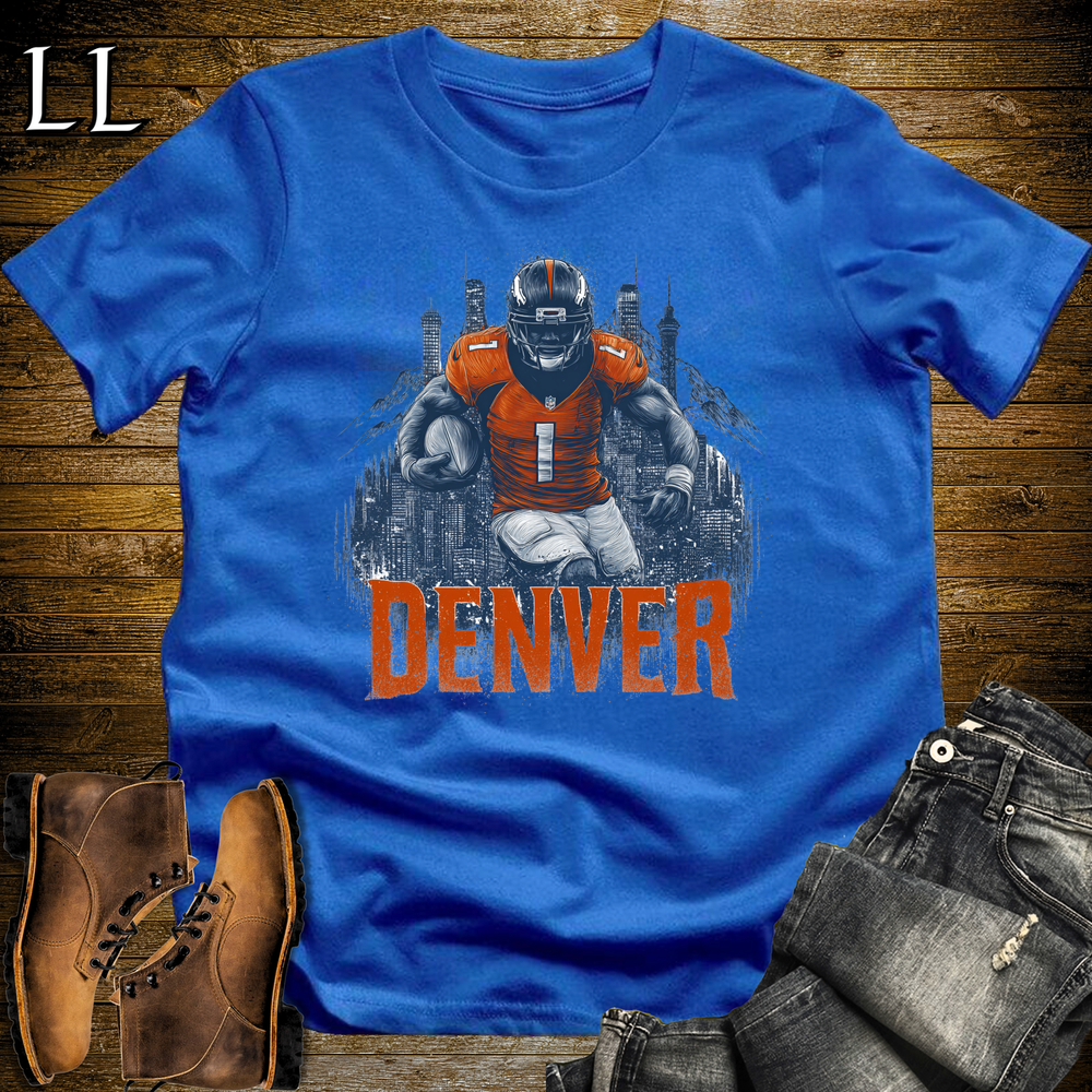 Denver Broncos Shirt Royal | NFL Fan Tee