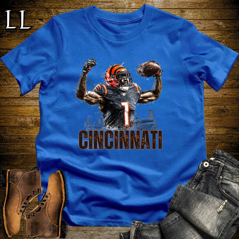 Cincinnati Bengals Shirt Royal | NFL Fan Tee