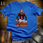 49ers Football Shirt Royal Blue | San Francisco Fan Tee