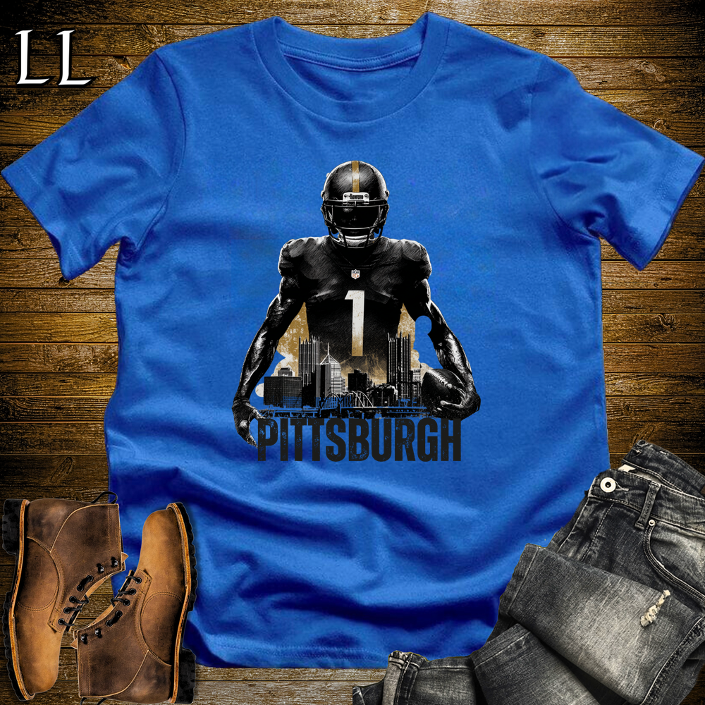 Pittsburgh Steelers Shirt Royal | NFL Fan Tee