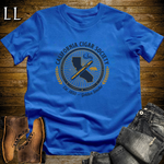 California Cigar Society Shirt Royal Blue | CA Cigar Lover Tee