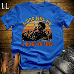 A Dad Like Me Is Hard To Find Cigar Softstyle Tee Royal Blue | Cigar Dad Slogan Tee