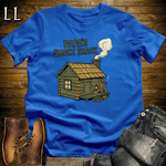 Papas Smoke Shack Cigar Softstyle Tee Royal Blue | Cigar Lounge Dad Tee