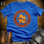 Utah Cigar Society Softstyle T Shirt Royal Blue | Cigar Lover Gift Tee