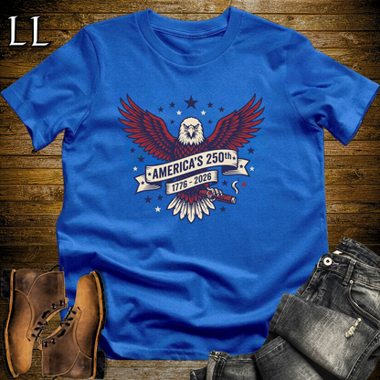 Americas 250 Cigar 1776 Softstyle T Shirt Royal | America 250 Cigar Tee