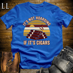 Hoarding Cigars Softstyle T Shirt Royal | Funny Cigar Tee