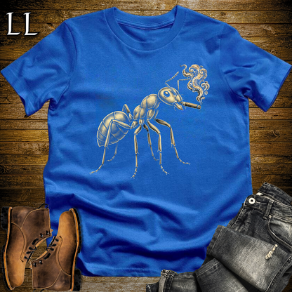 Vintage Cigar Ant Softstyle T Shirt Royal | Cigar Ant Tee