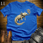 Vintage Cigar Axolotl Softstyle T Shirt Royal | Cigar Axolotl Tee