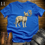 Vintage Cigar Devon Rex Softstyle T Shirt Royal Blue | Cigar Devon Rex Cat Tee