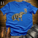 Vintage Cigar Crocodile Softstyle T Shirt Royal | Cigar Lover Tee