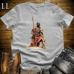 African Desert Spearmaster Sport Grey | Warrior Tee