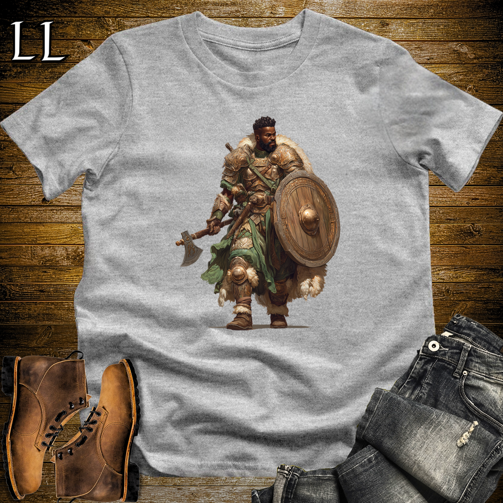 African Green Viking Warrior Sport Grey | Viking Warrior Shirt
