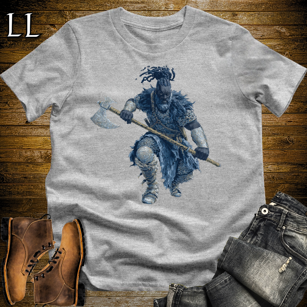 African Blue Viking King Sport Grey | Viking King Shirt