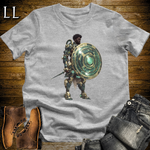 African Emerald Shield Warrior - Sport Grey