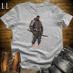 African Street Bodybuilder Samurai - Sport Grey