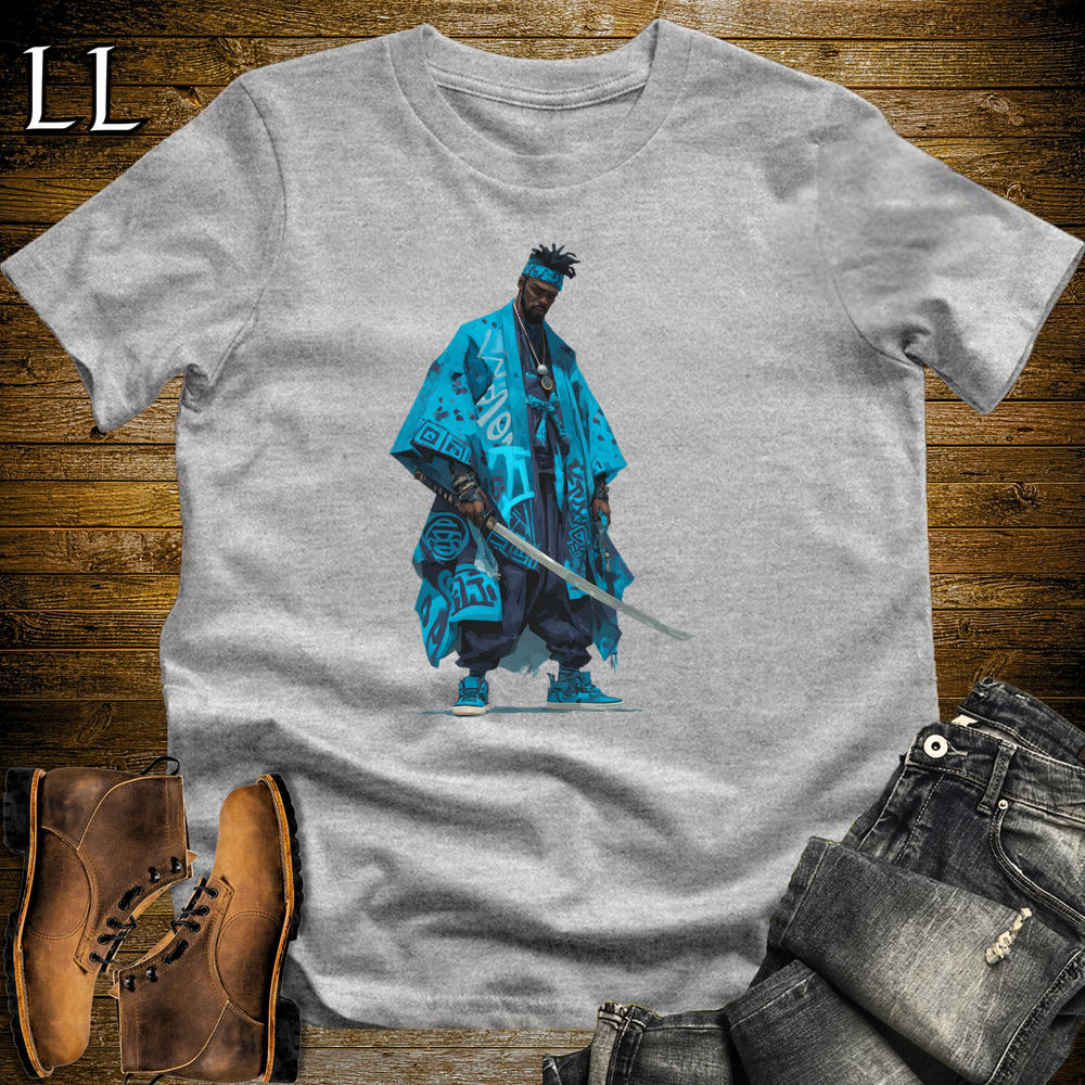 African Sky Blue Street Samurai - Sport Grey