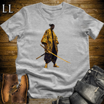 African Gold Street Samurai Sport Grey | African Warrior Tee