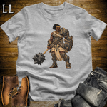African Stone Barbarian Softstyle Tee Sport Grey | African Warrior Tee