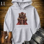 African Beast King Sport Grey | African Warrior Hoodie