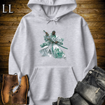 African Emerald Samurai King Sport Grey | African Warrior Hoodie
