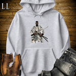 African White Street Samurai Hooded Sweatshirt Sport Grey | Street Samurai