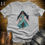 African 16 Bit Water Queen Sport Grey | African Queen Tee