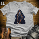 African 16 Bit Star Queen Sport Grey | African Queen Tee