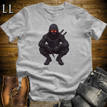 African 16 Bit Night Assassin Sport Grey | African Warrior Tee