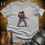 African 16 Bit Combat Medic Sport Grey | African Warrior Tee