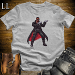 African 16 Bit Dual Wield Soldier Sport Grey | African Dual Wield Soldier 16 Bit African Tee