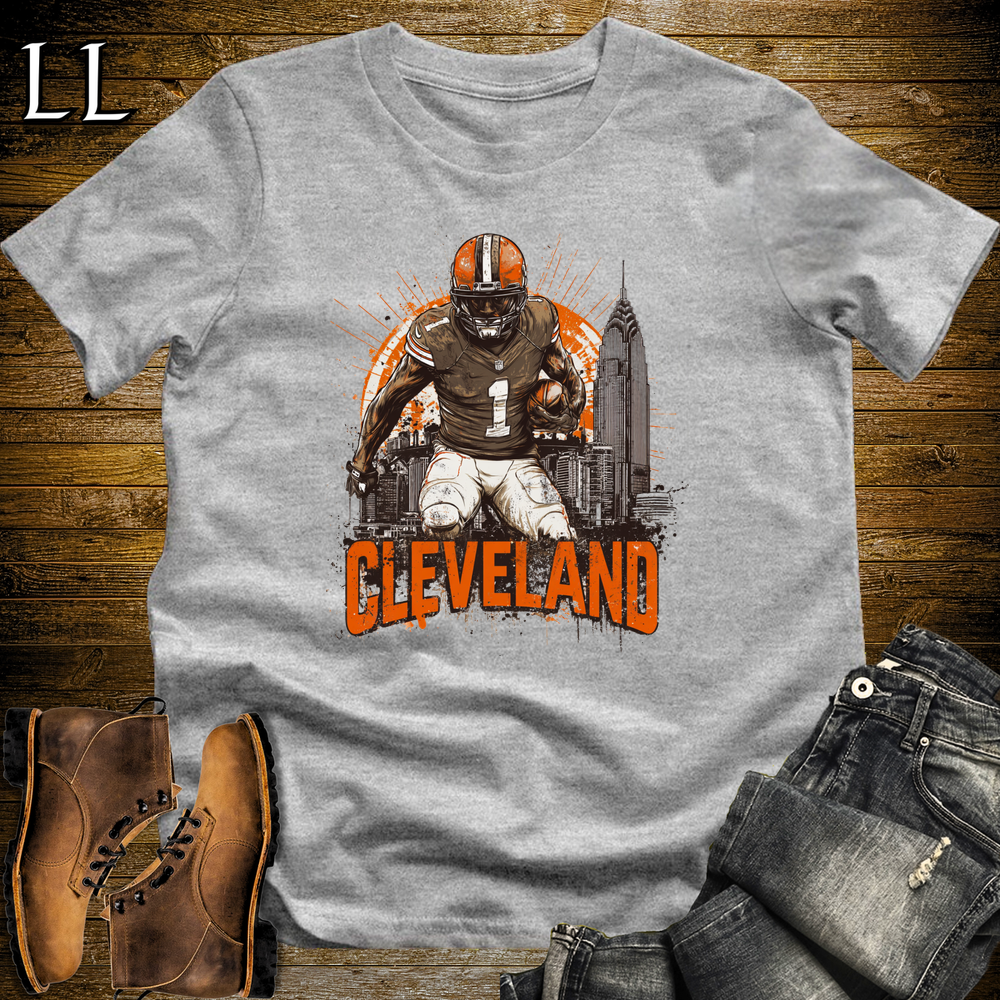 Cleveland Browns Shirt Sport Grey | NFL Fan Tee