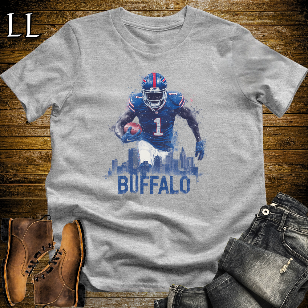 Buffalo Bills Shirt Sport Grey | NFL Fan Tee