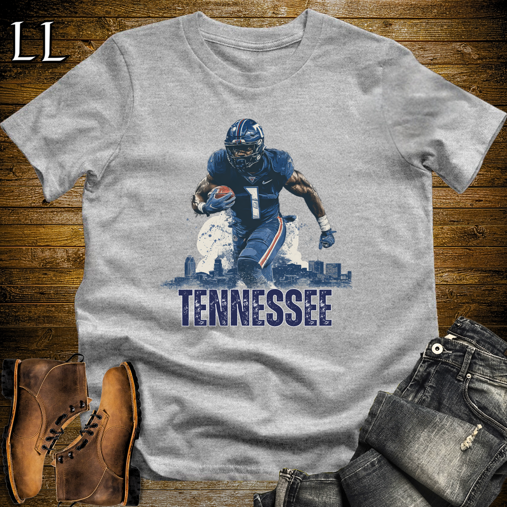 Tennessee Titans Shirt Sport Grey | NFL Fan Tee