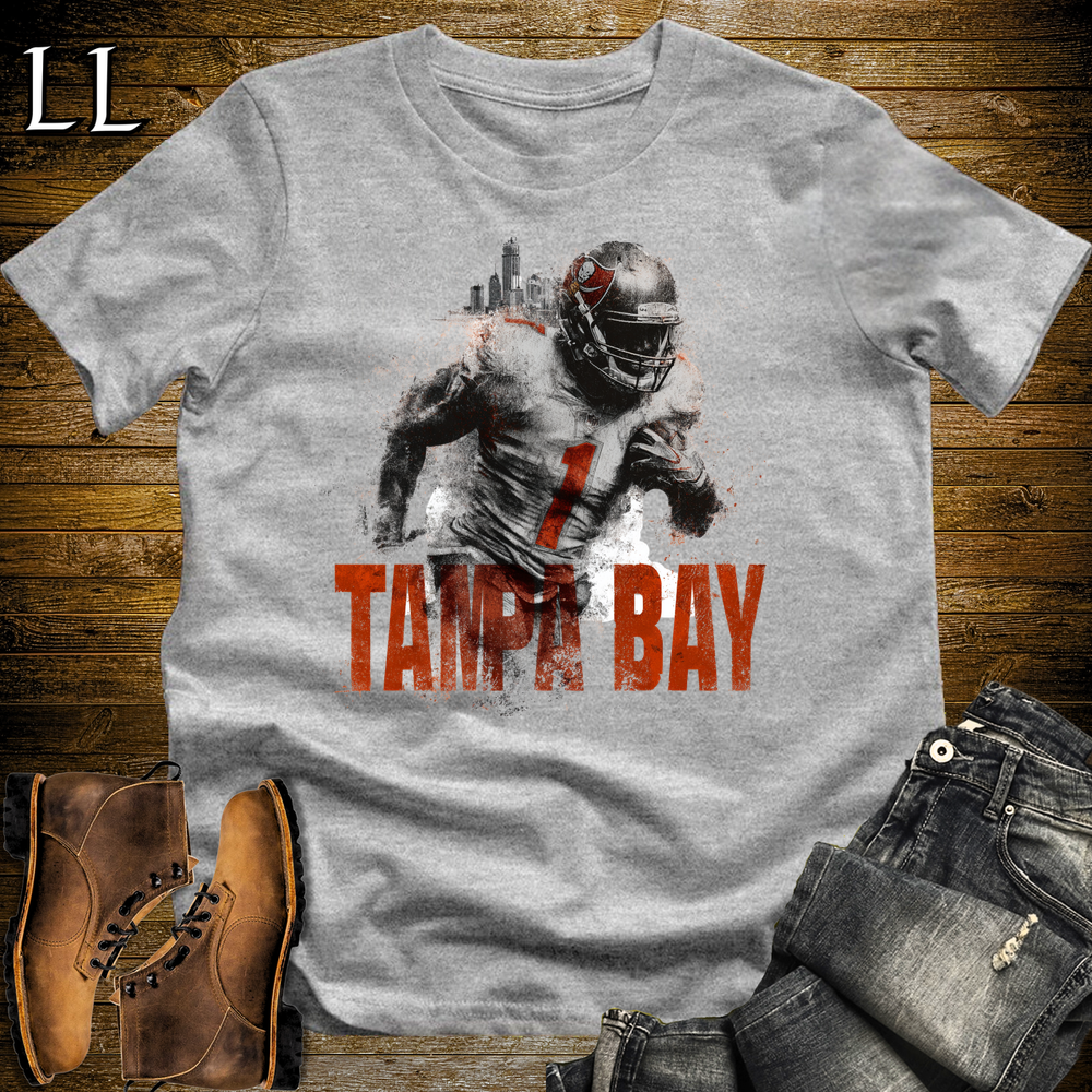 Tampa Bay Buccaneers Shirt Sport Grey | NFL Fan Tee