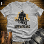 Saints Football Shirt Sport Grey | New Orleans Fan Tee