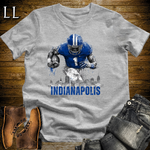 Colts Football Shirt Sport Grey | Indianapolis Fan Tee