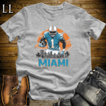 Miami Dolphins Shirt Sport Grey | NFL Fan Tee