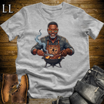 African Grill Master T Shirt Sport Grey | BBQ Gift African Tee