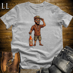 African Hot Sauce T Shirt Sport Grey | Spicy African Pride Tee